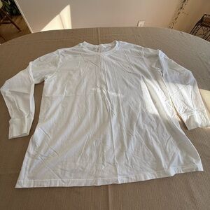lululemon athletica White Long Sleeve Tee